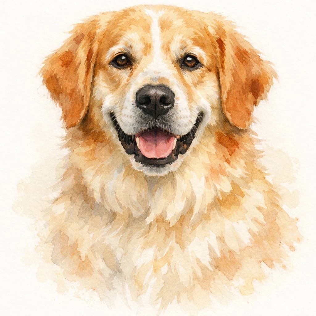 Artistic Watercolor style example